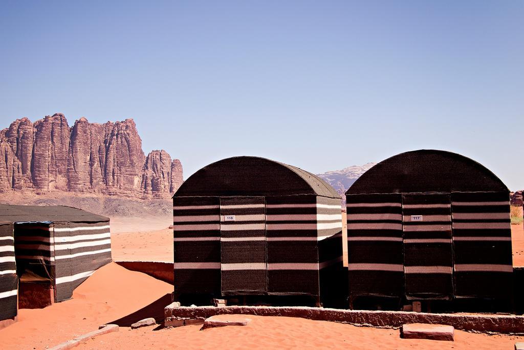 Wadi Rum Protected Area Camp Exterior foto